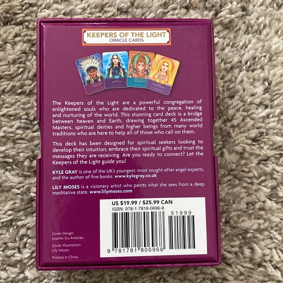 Oracle Cards A Yogic Path & Keepers of the Light Kyle Gray - Picture 10 of 11